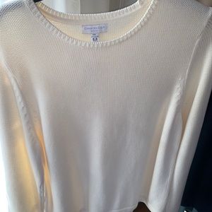 Charter Club Sweater New w/ Tags 100% Cotton
